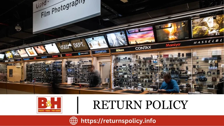 B&H Return Policy 2024 | Easy Online & In-Store Refunds