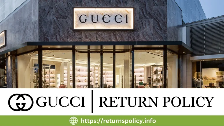 GUCCI Return Policy 2024 [NEW] | Online & In-store