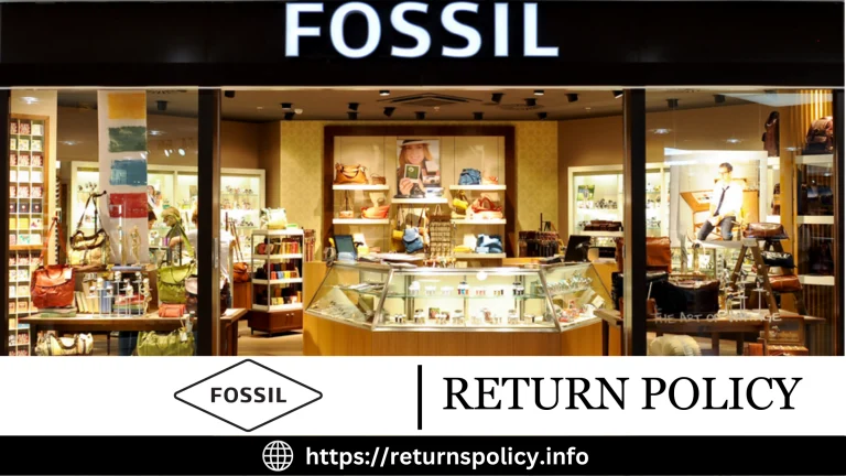 Fossil Return Policy 2024 | Easy Refund & Warranty Claim