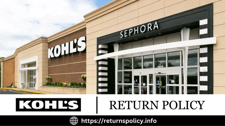 Kohl’s Return Policy 2024 | Without Receipt – Easy Process