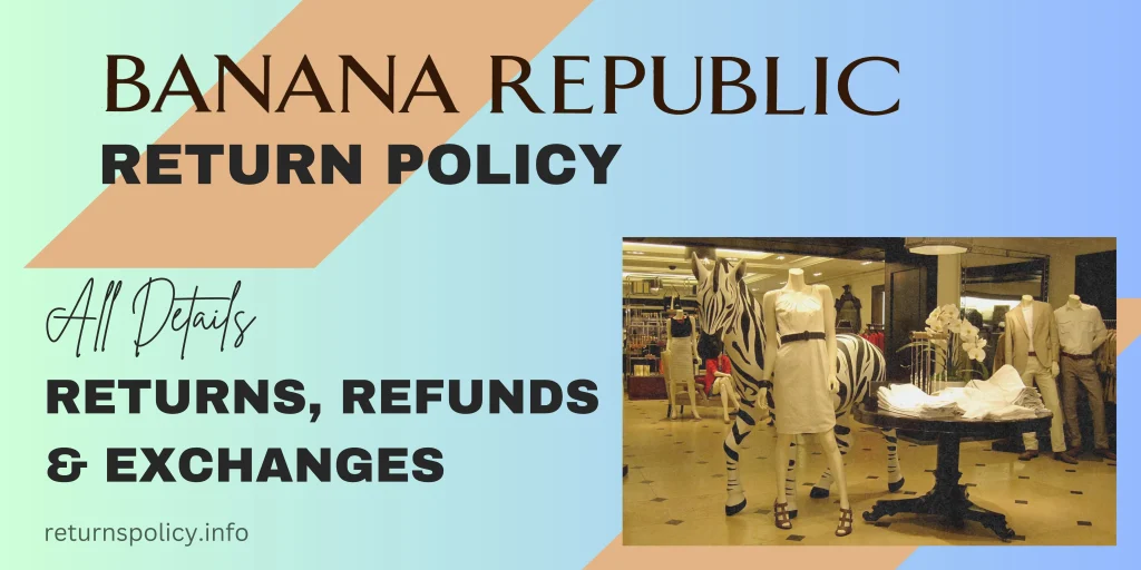 banana republic returns 