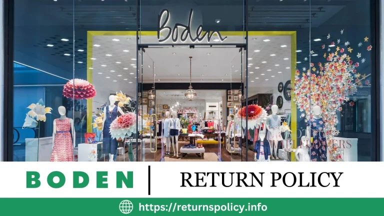 Boden Return Policy 2024 | 365-Days Quality Guarantee?