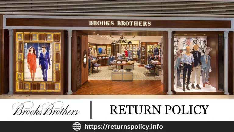 Brooks Brothers Return Policy 2024 | 60 Days Easy Return Window