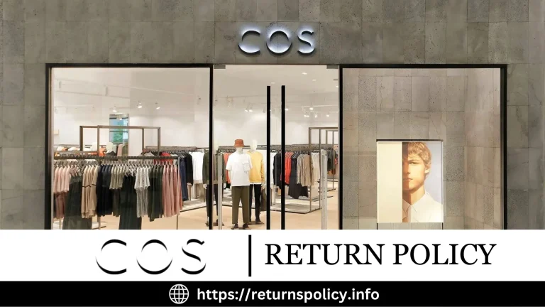 Cos Return Policy 2024 | Terms & Conditions Explained