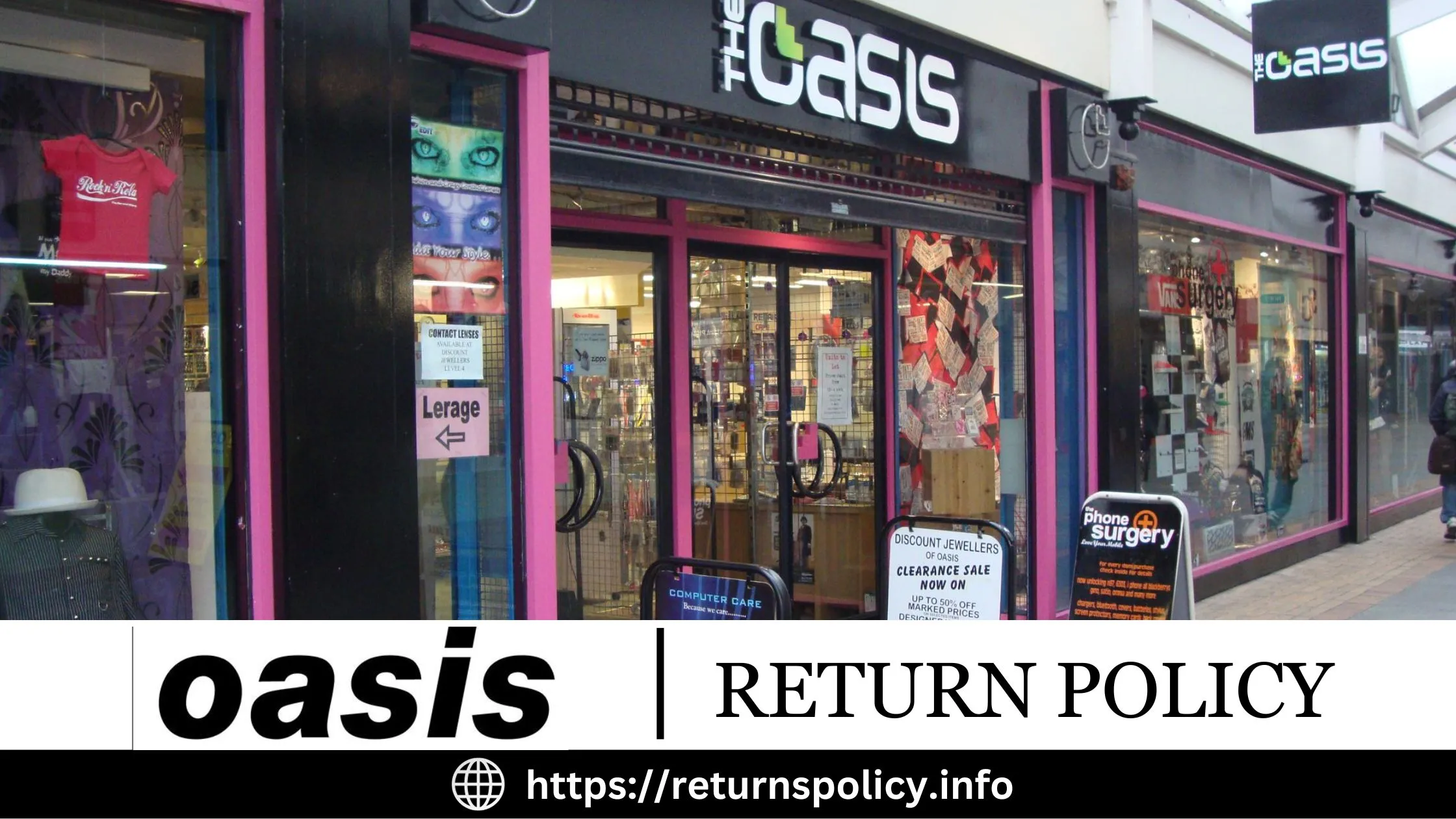 Oasis Return Policy