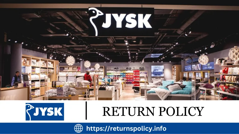 JYSK Return Policy 2024 | Easy Returns Within 60 Days