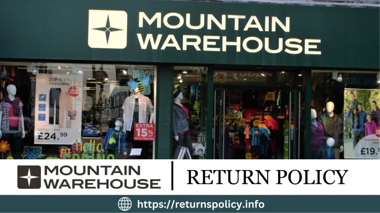 No Receipt? No Problem! Mountain Warehouse Returns Options