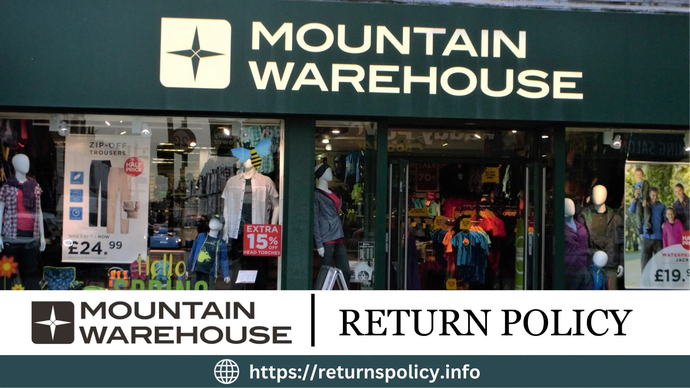 mountain warehouse Return Policy