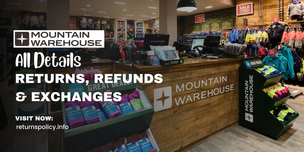mountain warehouse Returns