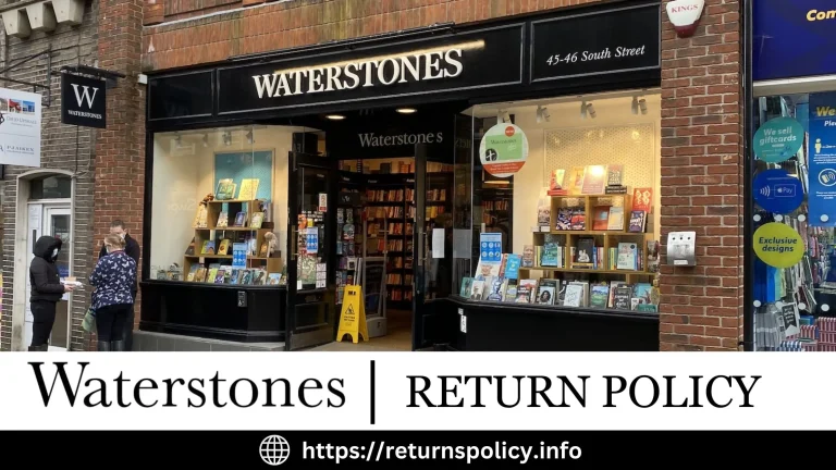 Waterstones Return Policy 2024 | How to Return Books and More?