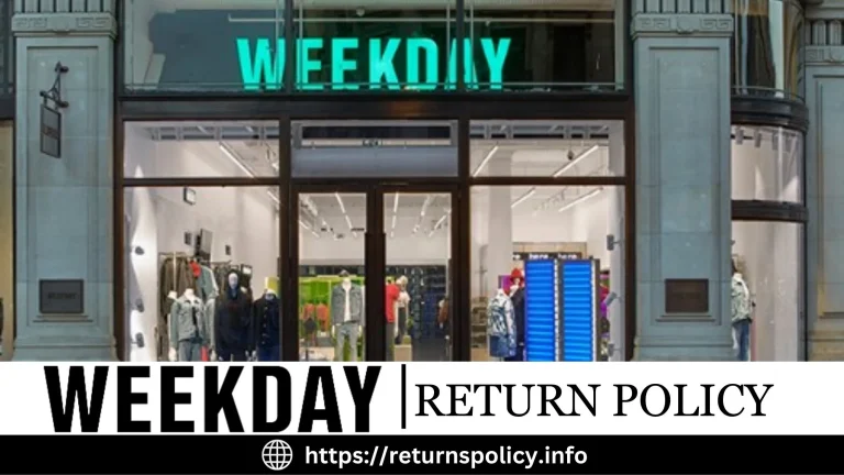 Weekday Return Policy 2023 | Making Returns Simple and Stress-Free