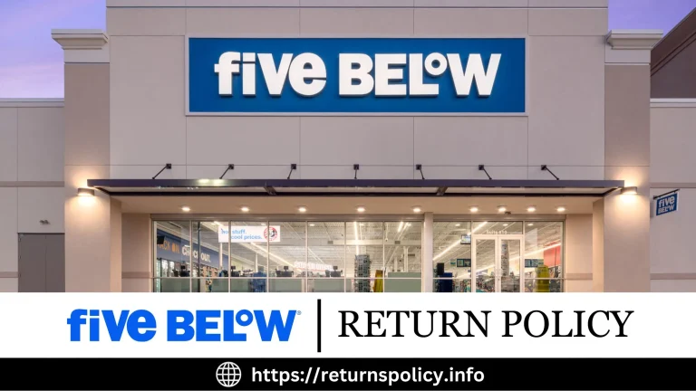Five Below Return Policy 2024 | Returns without Receipt