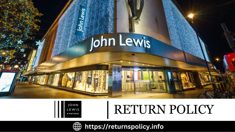 John Lewis Return Policy 2024 | Get Early Refunds