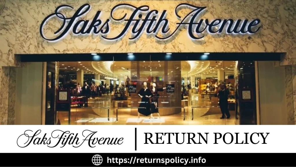 Saks Chanel Bag Return Policy