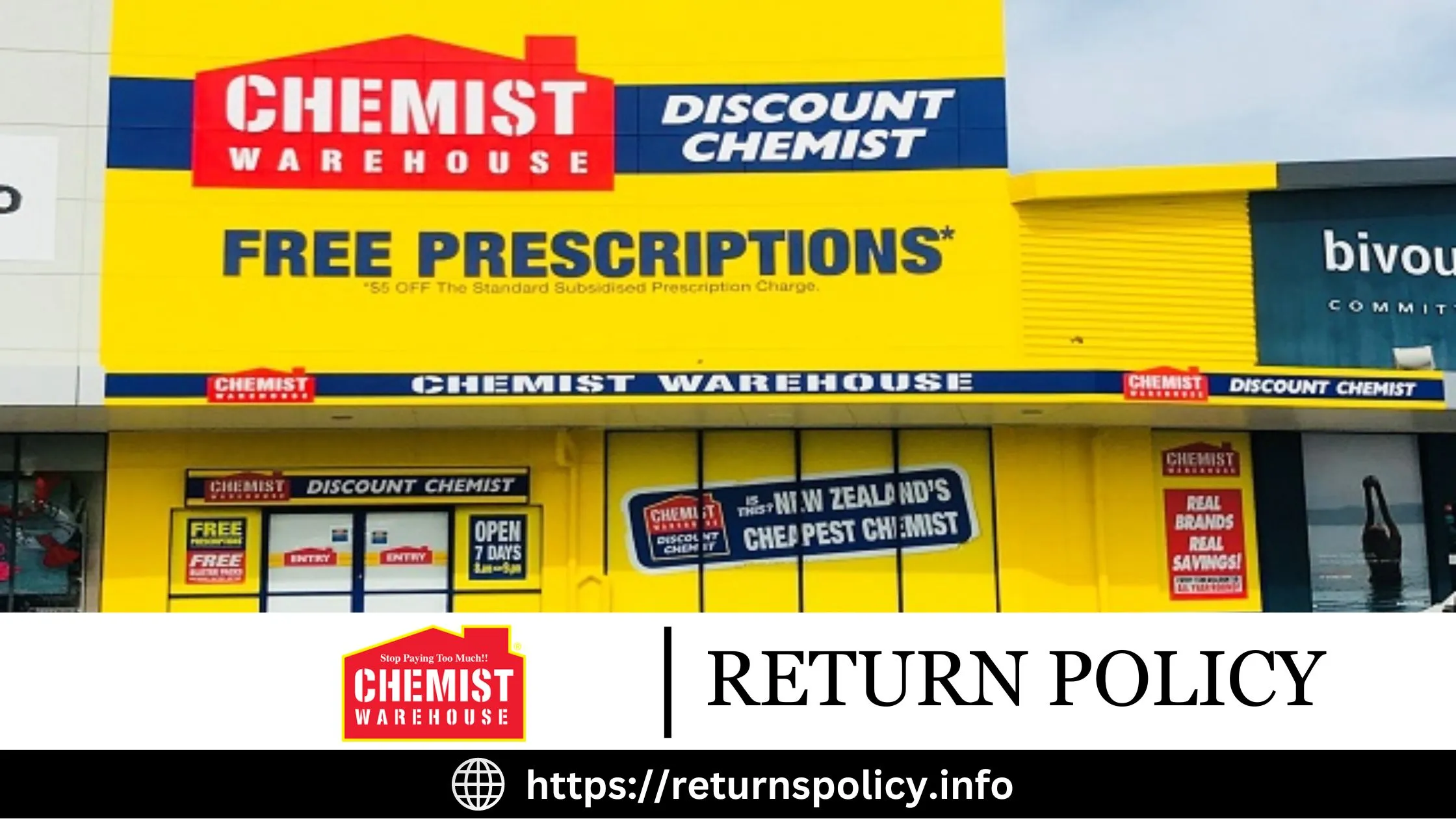 Chemist Warehouse Return Policy