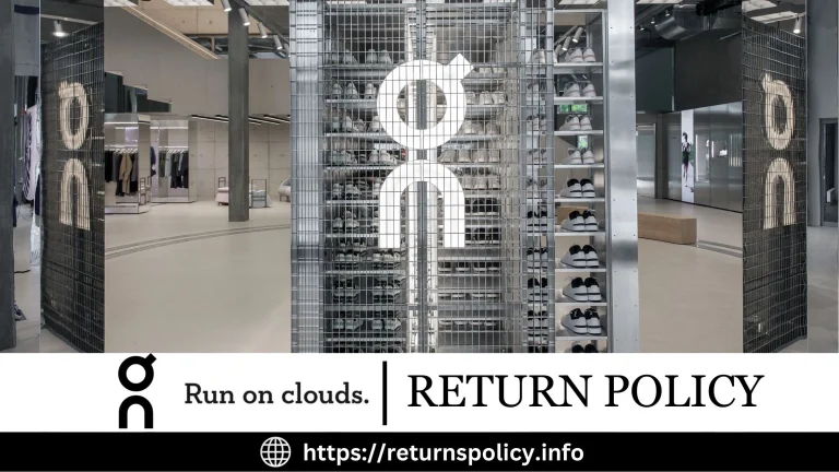 On Cloud Return Policy 2024 | On Running Easy Refunds