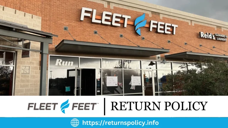 Fleet Feet Return Policy 2024 | 60 Days Without Receipt