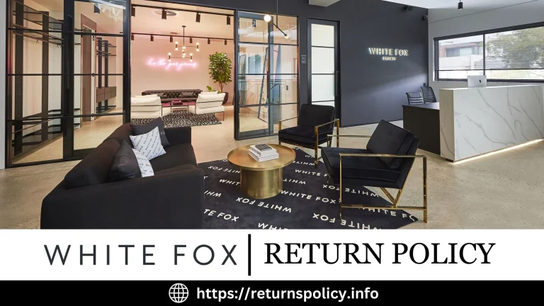 White Fox Return Policy 2024 | FREE Return Label