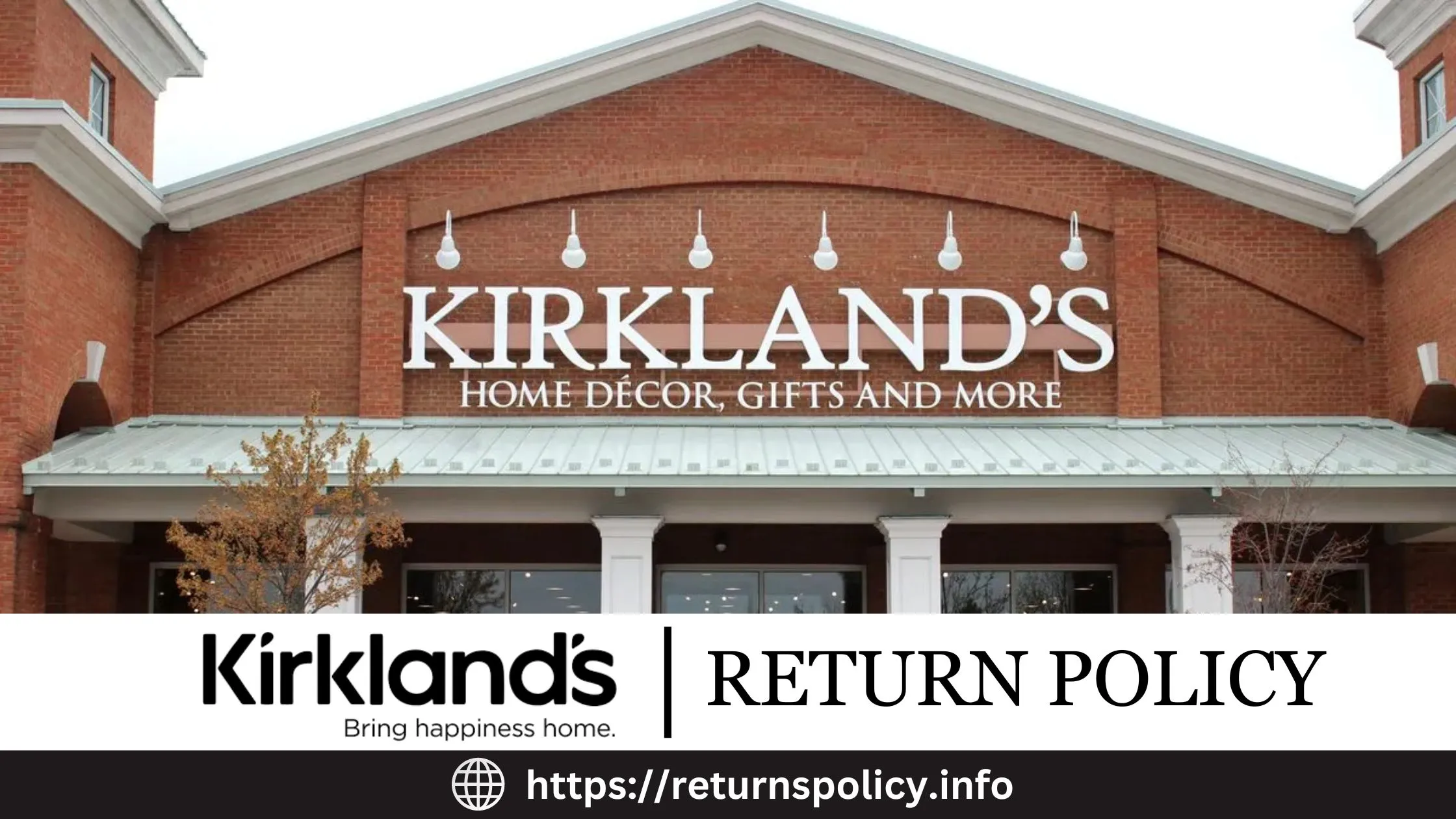 Kirkland's Return Policy