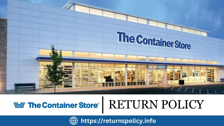 The Container Store Return Policy 2024 | 120 Days Refund Time